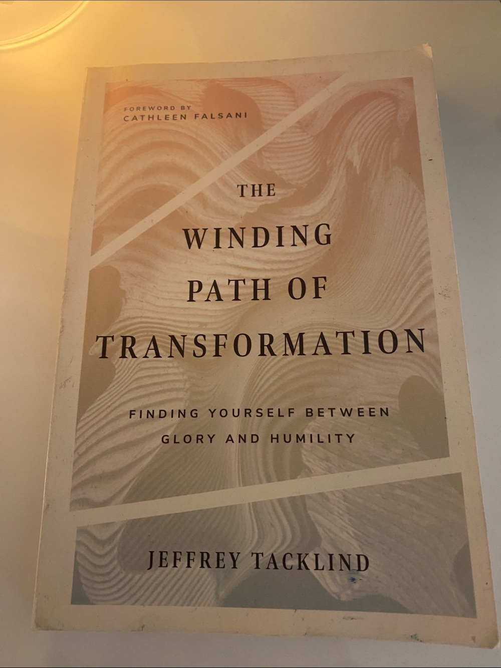 The Winding Path of Transformation by Jeffrey Tacklind - Beige Cover